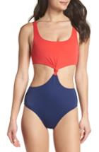 Women's Solid & Striped The Bailey One-piece Swimsuit - Red