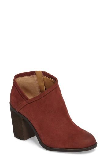 Women's Lucky Brand Salza Bootie M - Brown