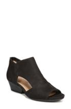 Women's Naturalizer Greyson Open Toe Bootie .5 M - Black