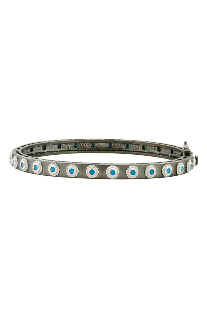 Women's Freida Rothman Color Theory Eternity Hinge Bangle