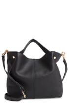 Vince Camuto Small Niki Leather Tote - Black