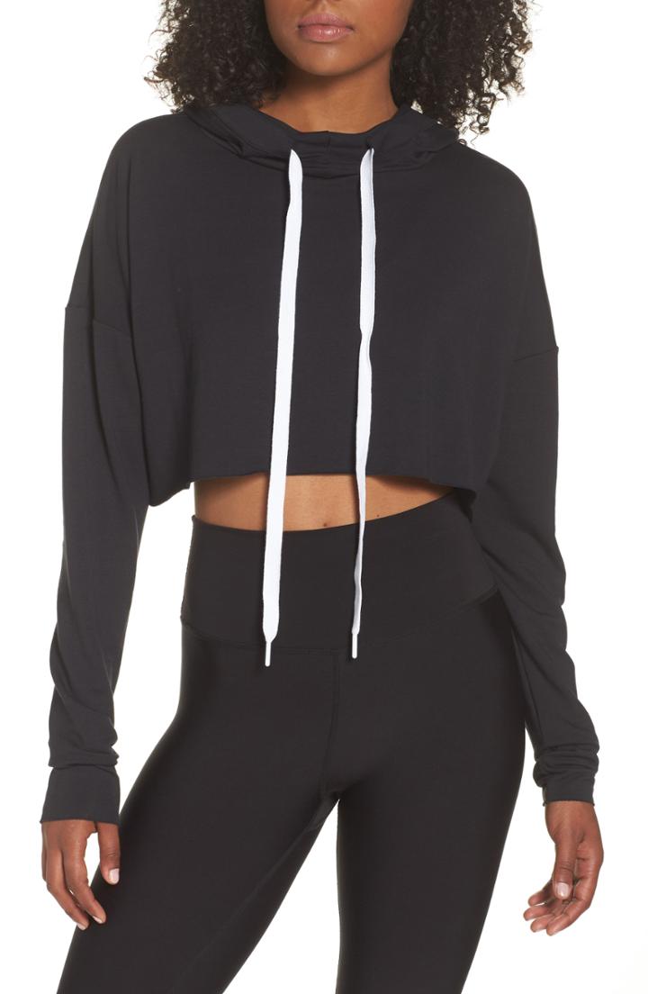 Women's Rag & Bone Yorke Cashmere Hoodie - Blue