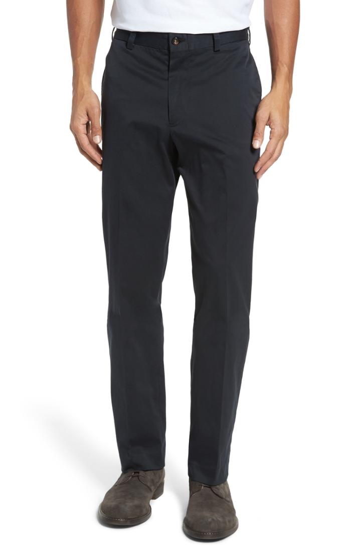 Men's Bills Khakis Classic Fit Chamois Cloth Pants X 34 - Black