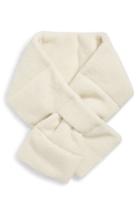Women's Bp. Faux Shearling Puffer Scarf, Size - Ivory
