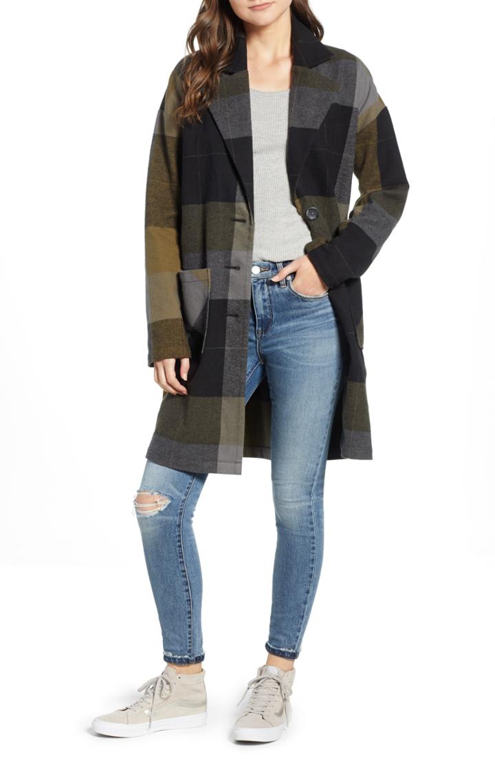 Women's Fleurette Stand Collar Cashmere Coat