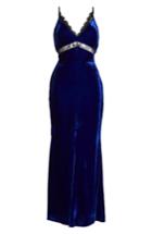 Women's Harlyn Velvet Maxi Dress - Blue