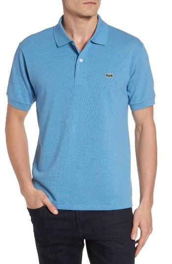 Men's Lacoste 'chine' Pique Polo (3xl) - Blue