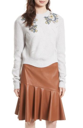 Women's Rebecca Taylor Merino Wool Blend Pullover