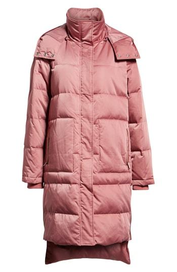 Women's Avec Les Filles Insulated Step Hem Puffer Coat