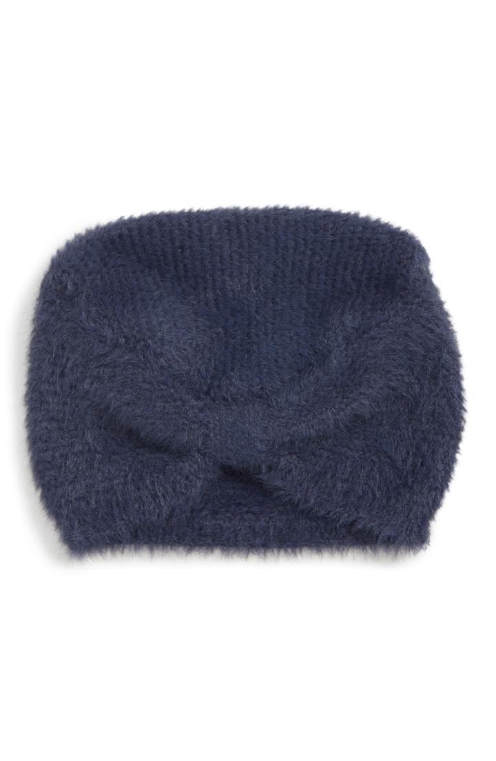 Women's Leith Textured Turban - Blue