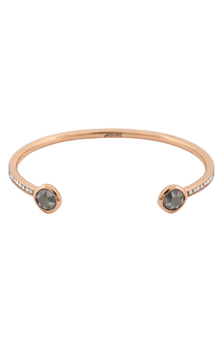 Women's Adore Skinny Pave Soft Square Cuff