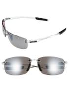 Men's Revo 'descend N' 64mm Polarized Rimless Sunglasses - Black/ Graphite