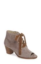 Women's Amalfi By Rangoni Clara Peep Toe Bootie M - Beige