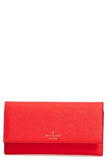 Women's Kate Spade New York Leather Iphone 7 & 7 Wallet - Pink