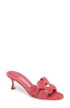 Women's Manolo Blahnik Hairibalmu Sandal Us / 36eu - Red