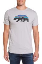 Men's Patagonia Fitzroy Bear Graphic T-shirt - Grey