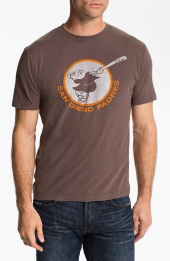 Men's Red Jacket 'san Diego Padres' Trim Fit T-shirt, Size - Brown