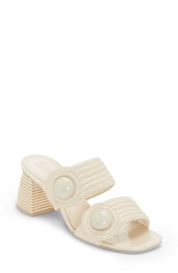 Women's Mercedes Castillo Winny Slide Sandal M - White