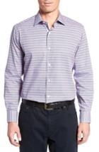 Men's Tailorbyrd Luling Print Sport Shirt - Blue