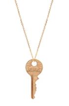 Women's The Giving Keys 'dainty - Believe' 36-inch Brass Pendant Necklace
