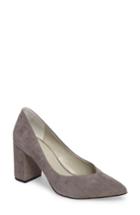 Women's 1.state Saffy Block Heel Pump M - Grey