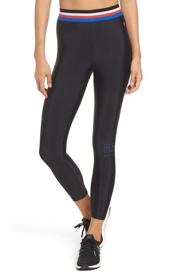 Women's P.e Nation Hell Fire High Waist Ankle Leggings - Black