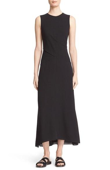 Women's Theory Parthenia Asymmetrical Midi Dress