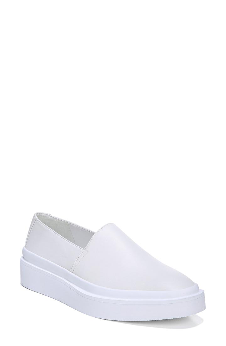 Women's Via Spiga Travis Slip-on Sneaker M - White