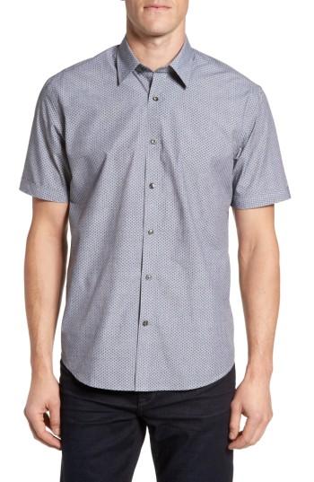 Men's James Campbell Iona Fit Short Sleeve Sport Shirt