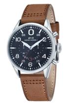 Men's Avi-8 'hawker Harrier Ii' Chronograph Leather Strap Watch, 46mm
