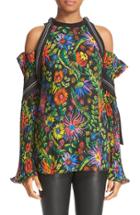 Women's 3.1 Phillip Lim Floral Cold Shoulder Top
