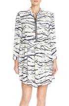 Women's French Connection Print Crepe Shirtdress