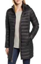 Petite Women's Michael Michael Kors Packable Down Puffer Jacket P - Black