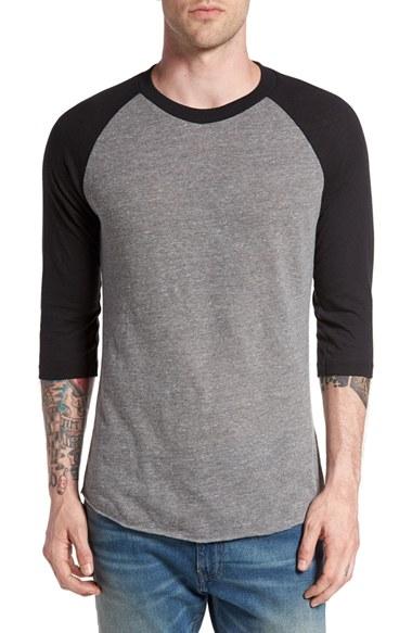 Men's Alternative Colorblock Baseball T-shirt