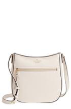 Kate Spade New York Jackson Street - Robin Leather Crossbody Bag - White