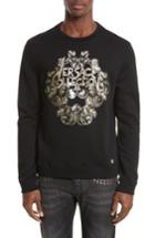 Men's Versace Collection Corinthian Logo Graphic Sweatshirt