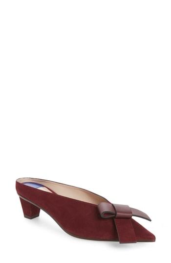 Women's Stuart Weitzman Bree 45 Mule M - Red