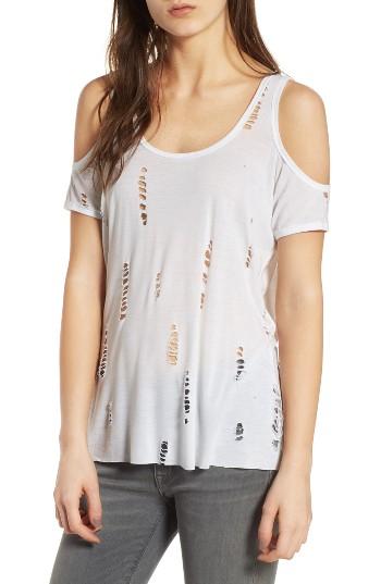Women's Bailey 44 Rip Tide Cold Shoulder Top - White