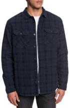 Men's Quiksilver Ikura Lined Flannel Shirt - Blue