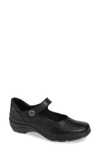 Women's Romika Cassie 50 Mary Jane Flat -5.5us / 36eu - Black
