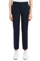 Women's Theory Tailored Straight Leg Trousers - Blue