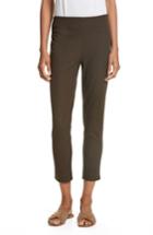 Women's Joseph New Tony Gabardine Crop Pants Us / 38 Fr - Brown