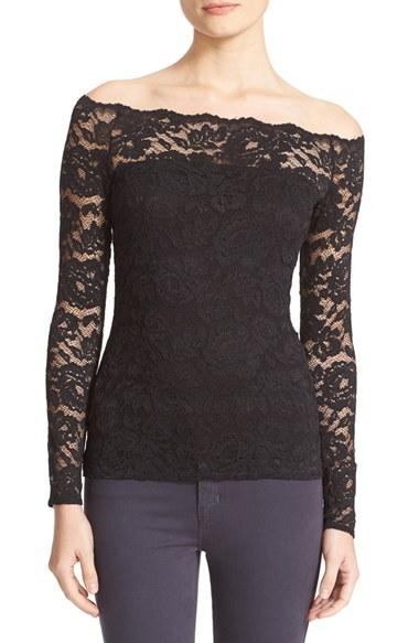 Women's L'agence Heidi Lace Top