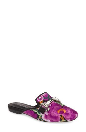 Women's Jeffrey Campbell Ravis Embroidered Loafer Mule