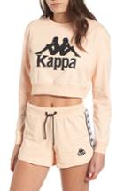 Women's Kappa Bamm Bamm Crop Sweatshirt - Pink