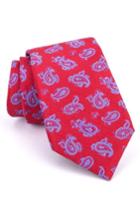 Men's Ted Baker London Marvelous Paisley Silk Tie, Size - Red