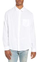 Men's Rails Wyatt Fit Woven Shirt, Size Large - White