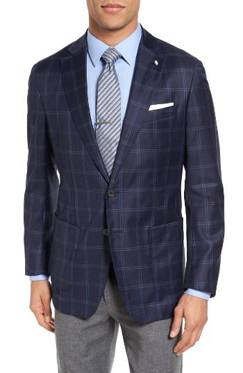 Men's Peter Millar Otowa Windowpane Sport Coat