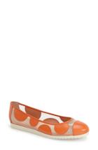 Women's French Sole 'napa' Polka Dot Mesh Flat