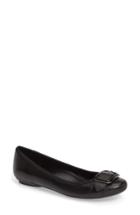 Women's Vaneli Solana Buckle Flat .5 N - Black